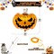 Scary Halloween Pumpkin Foil Balloons -Large 30 Inch(Orange Pumpkins)